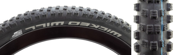 Schwalbe Tire Wicked Will 29X2.6 Evo S-Ground Black/Bsk Addix Sp-Grip Tle Fold