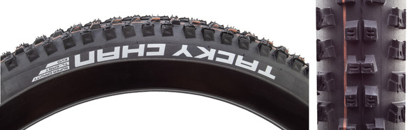 Schwalbe Tire Tacky Chan 27.5X2.4 S-Gravity Black/Bsk Addix Soft Tlr E50 Fold