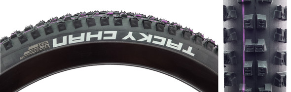 Schwalbe Tire Tacky Chan 29X2.4 S-Gravity Black/Bsk Addix U-Soft Tlr E50 Fold