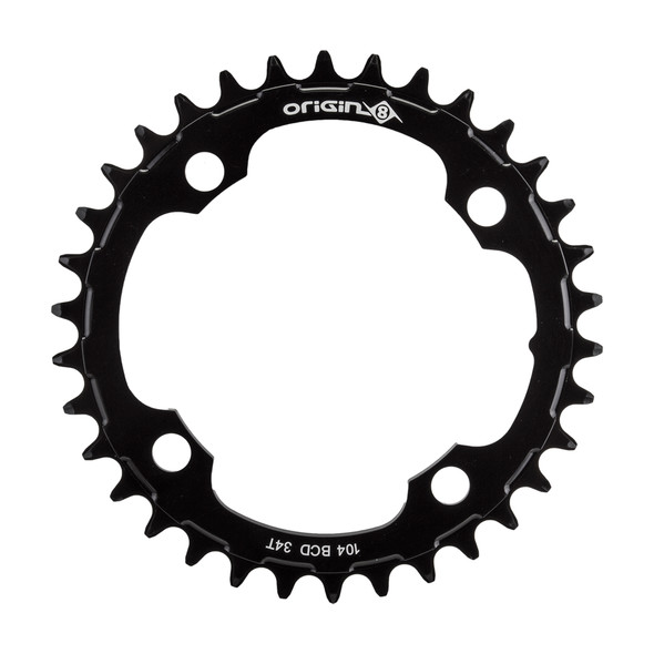 Origin8 Chainring Holdfast 104Mm 34-Tooth 10/11/12-Speed 4B Black