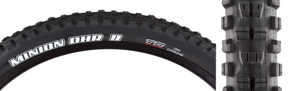 Maxxis Tire Minion Dhr Ii 29X2.4 Black Wire/60Bikepark/Dc/Dh/Tr