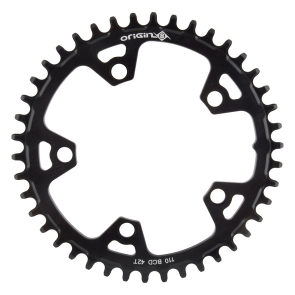 Origin8 Chainring Holdfast 110Mm 42-Tooth 10/11-Speed 5B Black