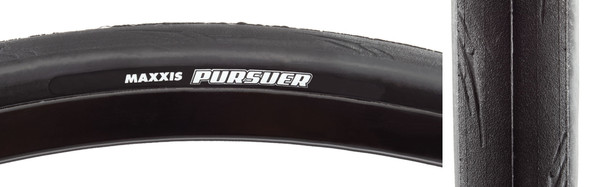 Maxxis Tire Pursuer 700X25 Black Fold/60