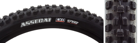 Maxxis Tire Assegai 29X2.5 Black Fold/60 Dc/Exo/Tr/Wt
