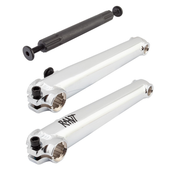 Rant Crankset Bangin 8 Right Hand Drive/Left Hand Drive 170 3Pc 19Mm 8-Spline Chromoly Cp