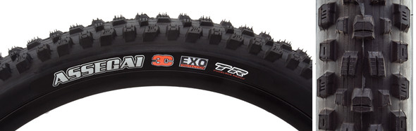 Maxxis Tire Assegai 27.5X2.6 Black Fold/60Exo/Tr