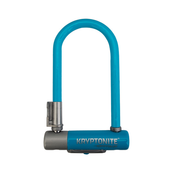Kryptonite Lock U Kryptolok Mini 7-7 3.25X7Wbrkt L-Blue (I)