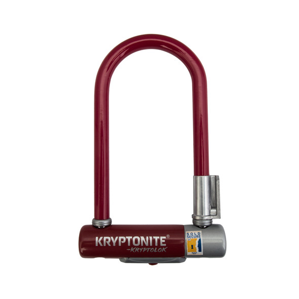 Kryptonite Lock U Kryptolok Mini 7-7 3.25X7Wbrkt Merlot (I)