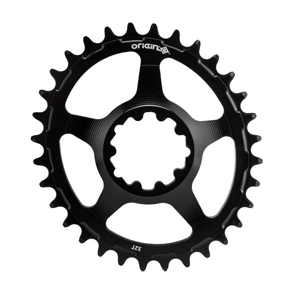 Origin8 Chainring Holdfast Oval Direct Boost 32-Tooth 10/11/12-Speed Black