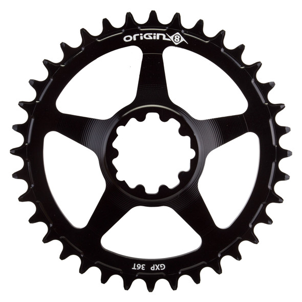 Origin8 Chainring Holdfast Direct For Gxp 36-Tooth 10/11/12-Speed Black