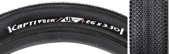 Origin8 Tire Capt Ul 26X3.5 Black/Black Fold