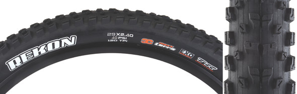 Maxxis Tire Rekon 29X2.4 Black Fold/60 Terra/Exo/Tr/Wt