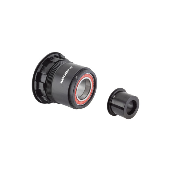 Dt Swiss Hub Cassette Body For Sram 11-12 Xd Ratchet Ln Alloy With End Cap 12X142/148 Black