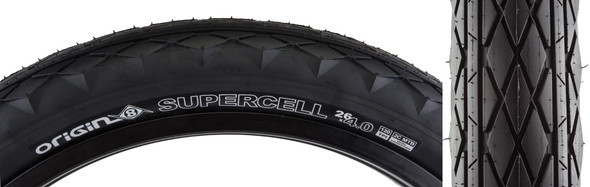 Origin8 Tire Supercell 26X4.0 Fold Black/Black