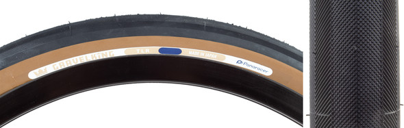 Panaracer Tire Gravelking 700X30 Fold Tubeless Black/Tan (O)