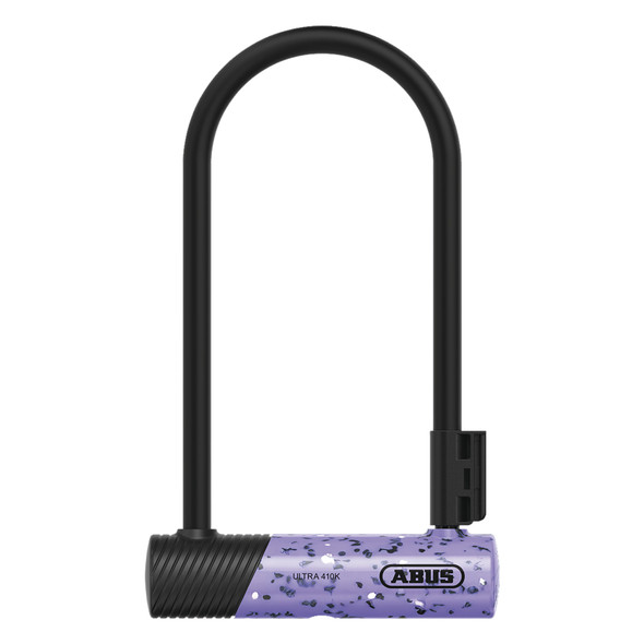 Abus Lock U 410 Sh Ultra Key 230X12Mm With Bracket Polyurethane