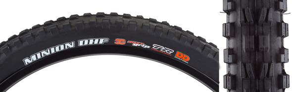 Maxxis Tire Minion Dhf 27.5X2.5 Black Fold/1203Cg/Tr/Dd/Wt