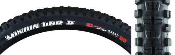 Maxxis Tire Minion Dhr Ii 29X2.5 Black Fold/120X2 3Cg/Dd/Tr