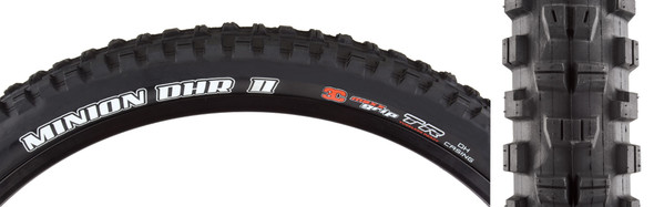 Maxxis Tire Minion Dhr Ii 29X2.5 Black Fold/60X2 3Cg/Dh/Tr