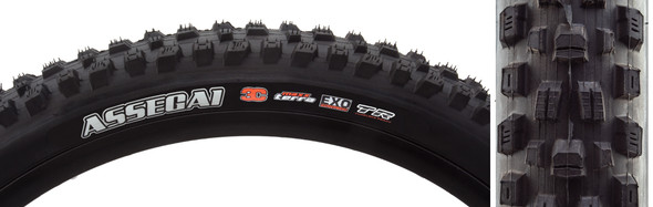 Maxxis Tire Assegai 27.5X2.6 Black Fold/120X2 3Cg/Dd/Tr