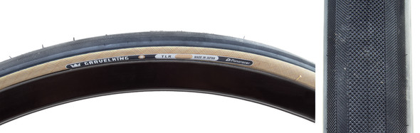Panaracer Tire Gravelking R 700X35 Fold Tubeless Black/Am