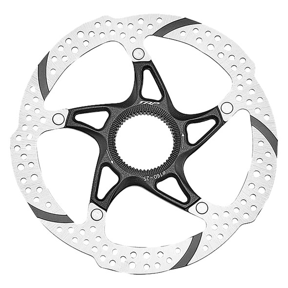 Trp Brake Part Disc Rotor Tr-25 160Mm Center Lock Black Lock Ring Not Included