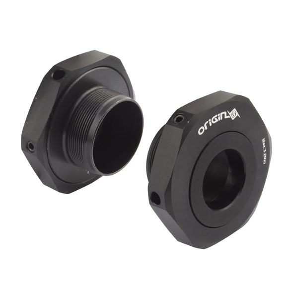 Origin8 Bottom Bracket Set Revolvr Eccentric Bsa To Fit Gxp//Htii 68/73 Black With Spacers
