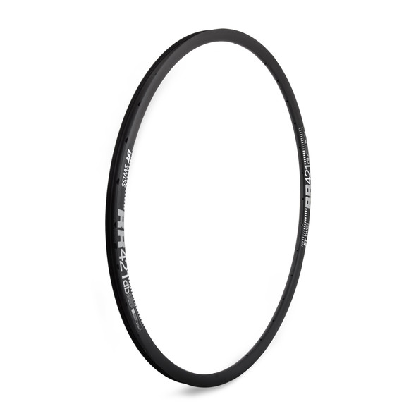 Dt Swiss Rim 700C 622X20 Rear421 32 Black/Disc Presta Valve Weld Tubeless With Nipples & Washers