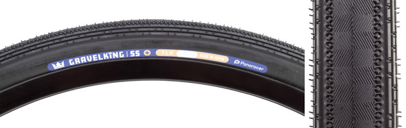 Panaracer Tire Gravelking Stainless Steel+ 700X28 Foldbk/Black (O)