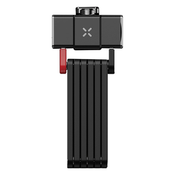 Onguard Lock Link Folding Blacx-X Titan Smart Bluetooth/Key 79Cm Black With Bracket
