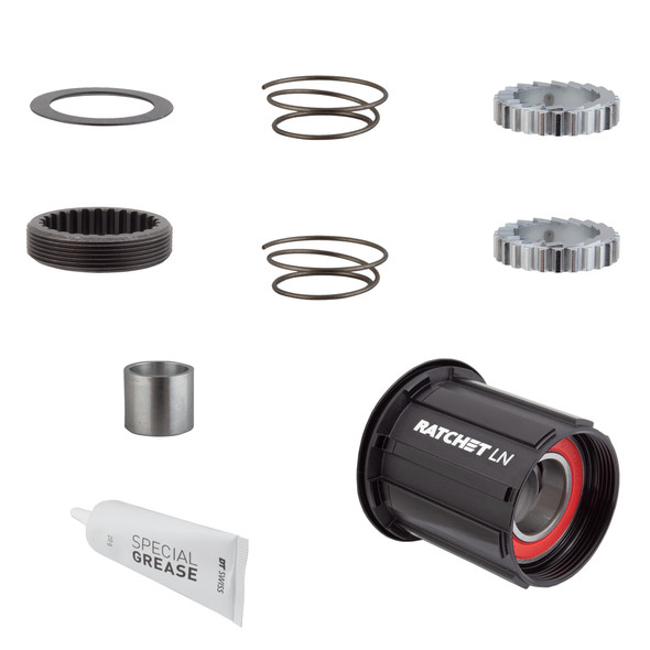 Dt Swiss Hub Cassette Body Upgrade Kit 3-Pawl To Ratchet Ln Alloy 36-Tooth Shi 11Smtb