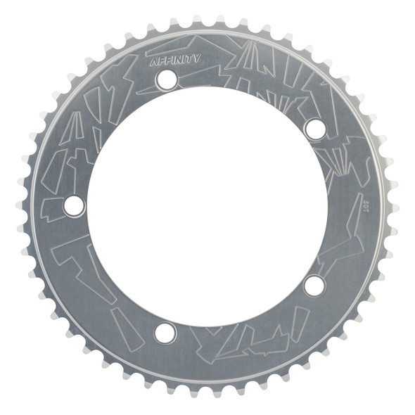 Affinity Chainring Pro 144Mm 50-Tooth Alloy Pol-Silver