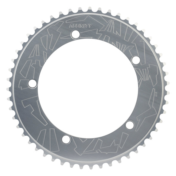 Affinity Chainring Pro 144Mm 51-Tooth Alloy Pol-Silver