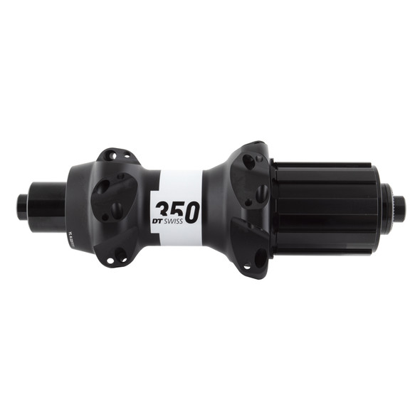 Dt Swiss Hub Rear 350 Road Straight Pull 24X130X5Qr 11Scas 36-Tooth Ratchet Black (N)