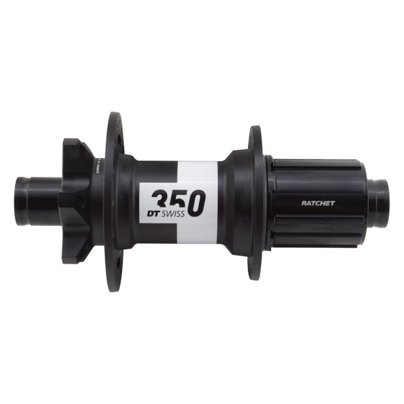 Dt Swiss Hub Rear 350 Mountain Bike 32X142X12Mmta 6B 8-10Scas 36-Tooth Ratchet Black (L)