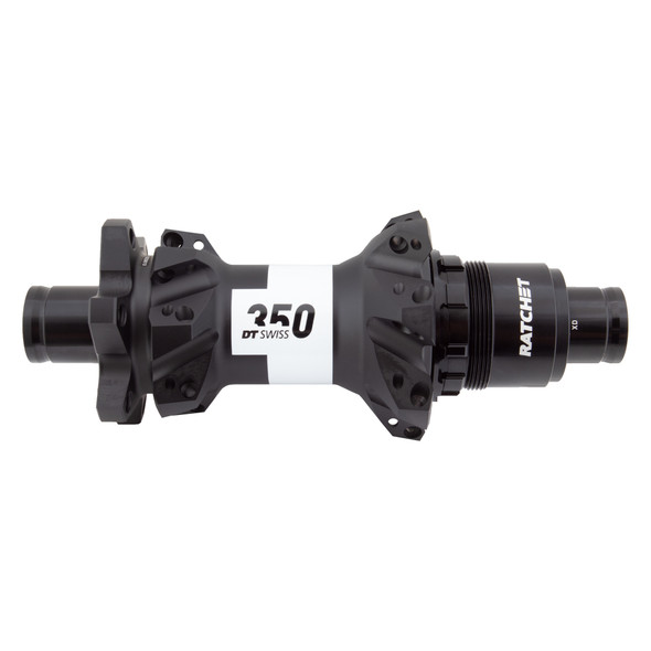 Dt Swiss Hub Rear 350 Mountain Bike Straight Pull 28X142X12Mmta Xd Driver 6B 36-Tooth Ratchet Black (L)