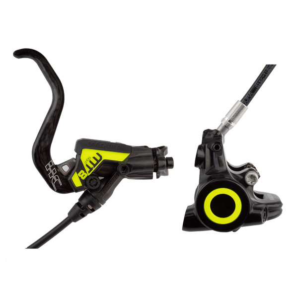 Magura Brake Disc Mt8 Silver Fm Front Or Rear Flatmount With Lvr Gray/N-Yellow