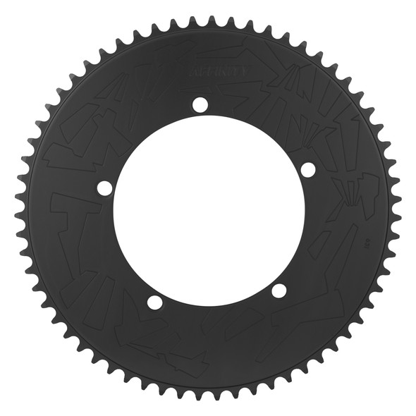 Affinity Chainring Pro 144Mm 63-Tooth Alloy Hard-Ano Black