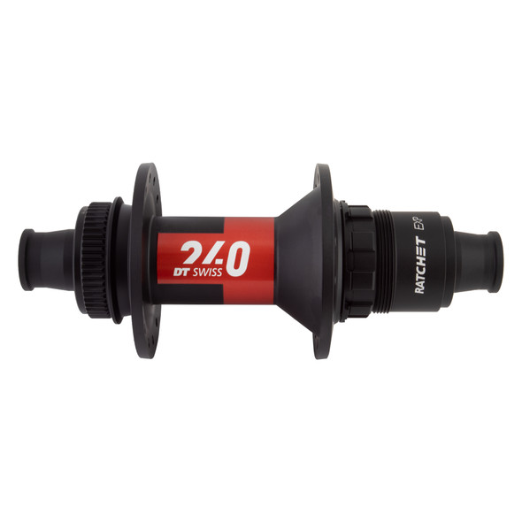 Dt Swiss Hub Rear 240 Road 28X142X12Mmta Xdr Ratchet Exp Center Lock Black (L)