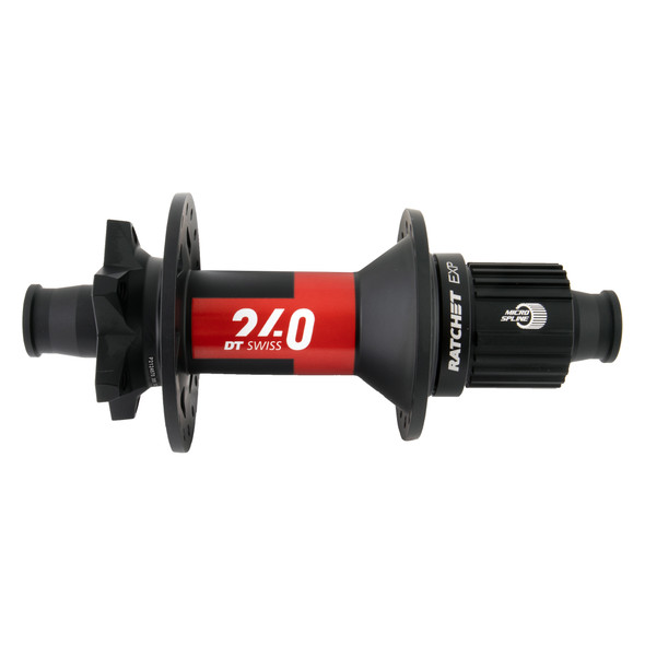 Dt Swiss Hub Rear 240 Mountain Bike 28X148X12Mmta Microspline 54-Tooth Ratchet Exp 6B Black (L)