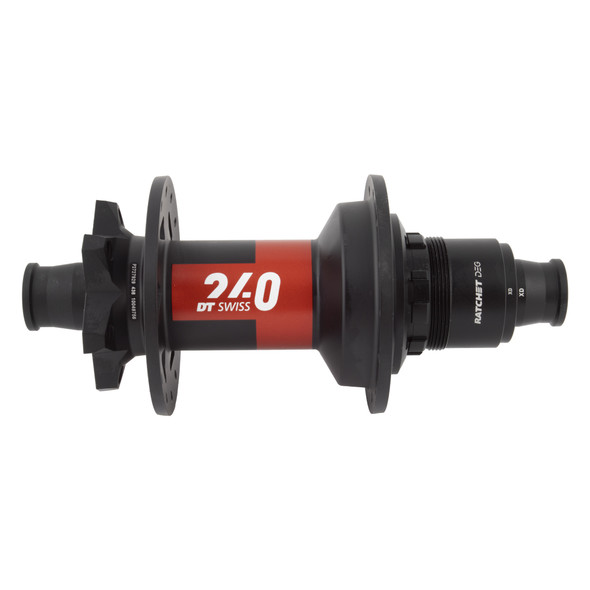 Dt Swiss Hub Rear 240 Mountain Bike 28X148X12Mmta Xd Ratchet Deg 6B Black