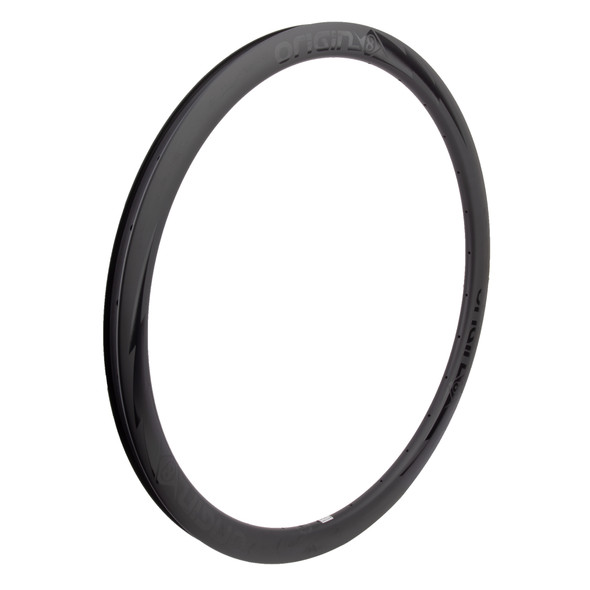 Origin8 Rim 700C 622X21X38 Bolt Ud Carbon Road Tubeless 24 Disc Black