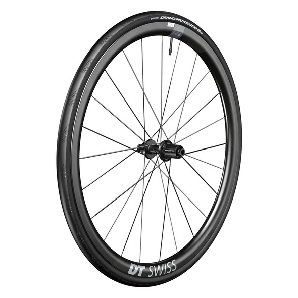 Dt Swiss Wheel Rear 700 622X22 Erc1400 Dicut 35 142X12Mmta Center Lock Shi 11-Speed Road Tubeless Black With Cont Gp 5000 Str