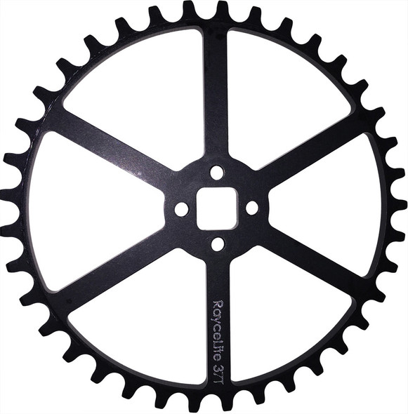 Rennen Chain Ring 40T Black 40T Raycelite Blk
