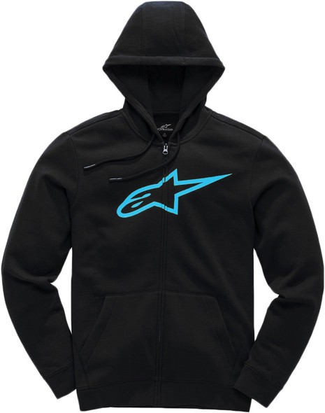 Alpinestars Ageless Ii Fleece Black/Turquoise Lg 1038-53052-1076-L