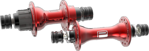 Promax Hb-1 Mini Hub Set Red 10Mm 28H Px-Hu14Hb128-Rd
