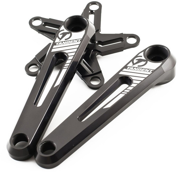 Tangent Mini Alloy Crank 105Mm 5 Bolt Black 13-1105