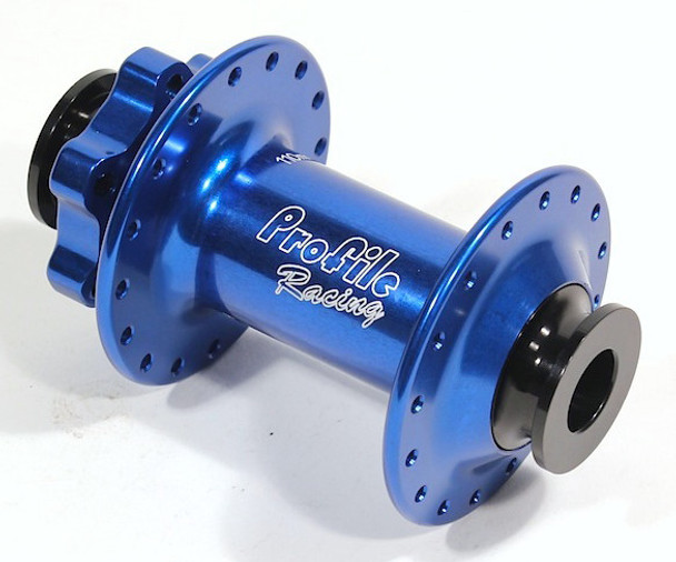 Profile Pro Elite Boost Front Hub Blue 110Mm X 32H 15Mm Thru Eltmfhbstblu32H