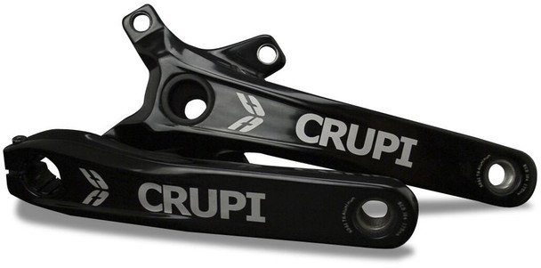 Crupi Pro 2-Piece Alloy Crank Set Black 165Mm 20466