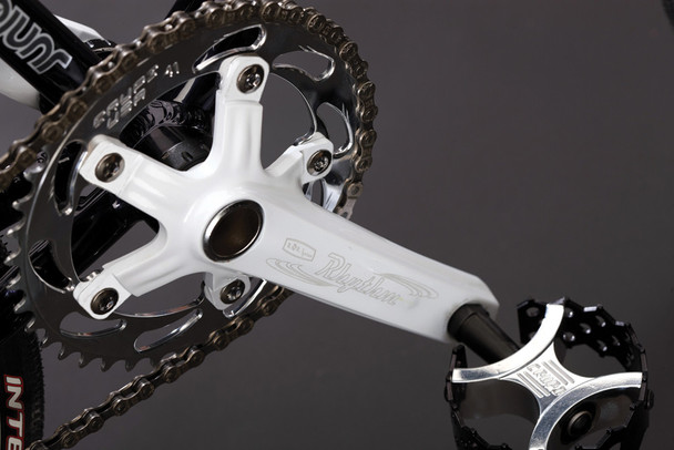 Crupi Expert 2-Piece Alloy Crank Set White 155Mm 20257-B